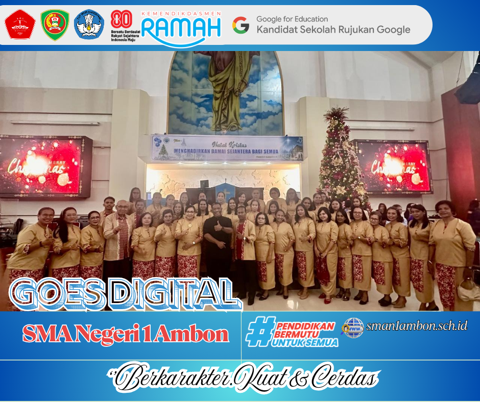 NATAL KRISTUS KELUARGA BESAR SMA NEGERI 1 AMBON