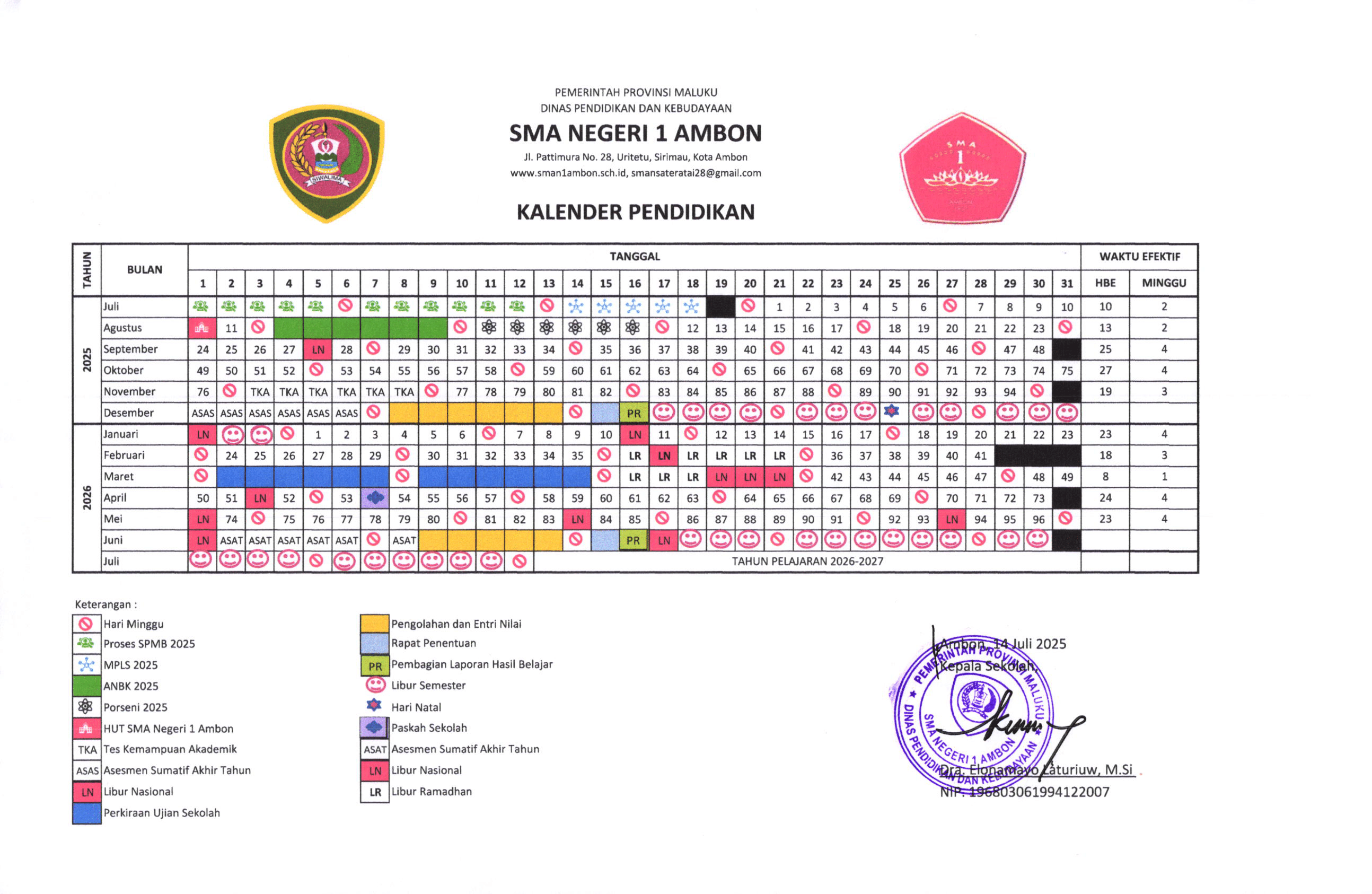 Kalender Akademik